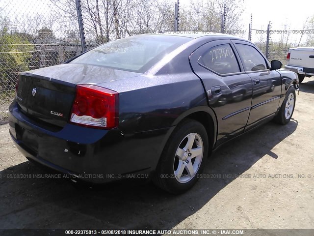 2B3CA3CV6AH247475 - 2010 DODGE CHARGER SXT GRAY photo 4