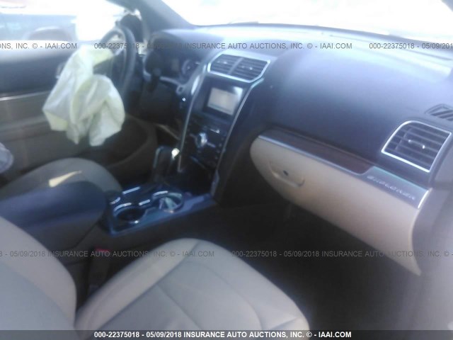 1FM5K8F86HGB04986 - 2017 FORD EXPLORER LIMITED 橙色 照片 5