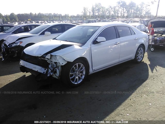 1G1ZK57B794185734 - 2009 CHEVROLET MALIBU LTZ 白色 照片 2