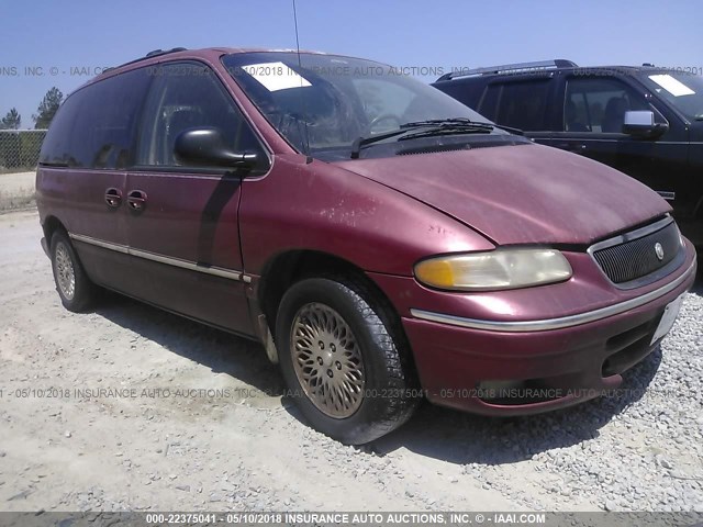 1C4GP55L2VB375572 - 1997 CHRYSLER TOWN & COUNTRY SX MAROON photo 1