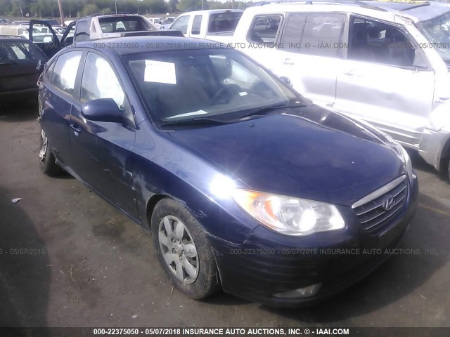 KMHDU46D58U571863 - 2008 HYUNDAI ELANTRA GLS/SE/LIMITED Dark Blue photo 1