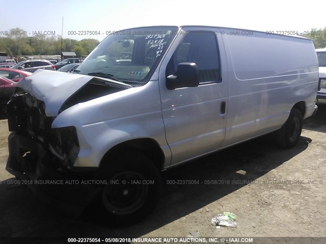 1FTNE2EL6CDB27368 - 2012 FORD ECONOLINE E250 VAN WHITE photo 2