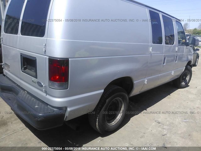 1FTNE2EL6CDB27368 - 2012 FORD ECONOLINE E250 VAN WHITE photo 4