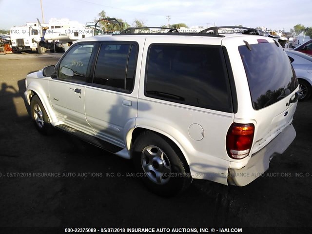 1FMDU85P6YZA79526 - 2000 FORD EXPLORER LIMITED 白色 照片 3