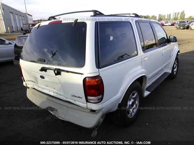 1FMDU85P6YZA79526 - 2000 FORD EXPLORER LIMITED 白色 照片 4
