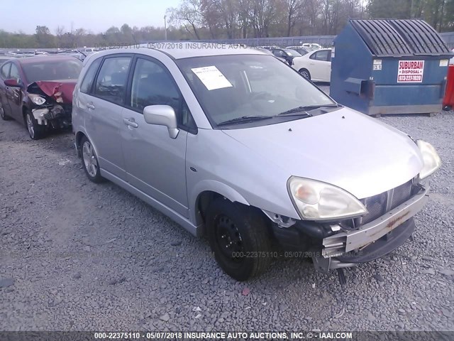 JS2RC61H855302108 - 2005 SUZUKI AERIO SX SILVER photo 1