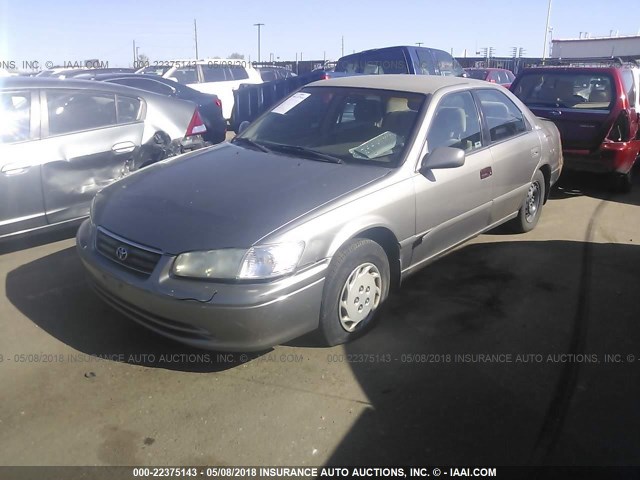 4T1BG22K7YU644917 - 2000 TOYOTA CAMRY CE/LE/XLE 金色 照片 2