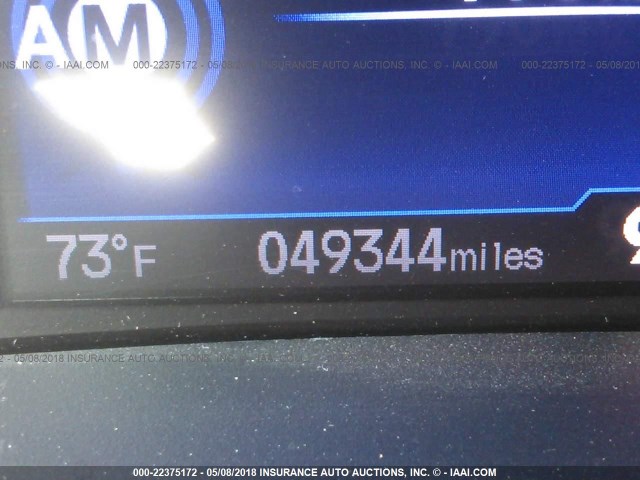 19XFB2F99DE253319 - 2013 HONDA CIVIC EXL BLACK photo 7