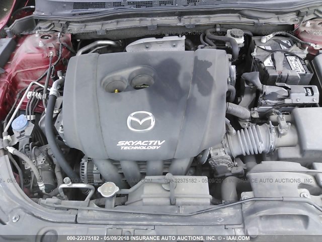 JM1GJ1W52F1217721 - 2015 MAZDA 6 GRAND TOURING RED photo 10