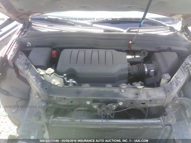 5GZER23728J243460 - 2008 SATURN OUTLOOK XR წითელი ფოტო 10