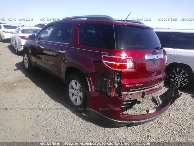 5GZER23728J243460 - 2008 SATURN OUTLOOK XR წითელი ფოტო 3