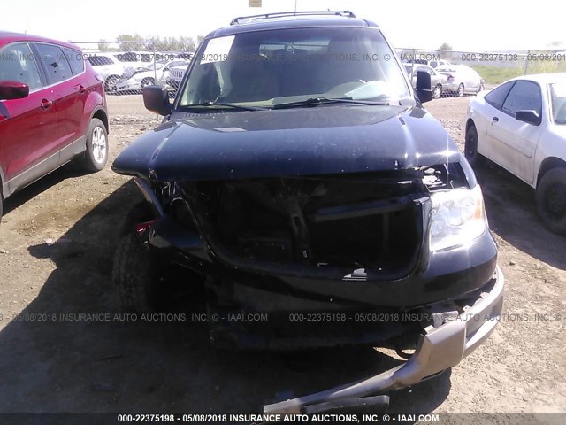 1FMFU18L33LB50234 - 2003 FORD EXPEDITION EDDIE BAUER BLACK photo 6