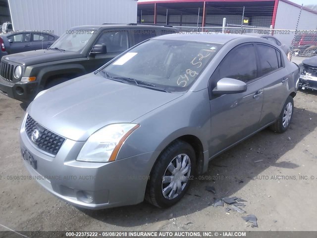 3N1AB61E78L728704 - 2008 NISSAN SENTRA 2.0/2.0S/2.0SL GRAY photo 2