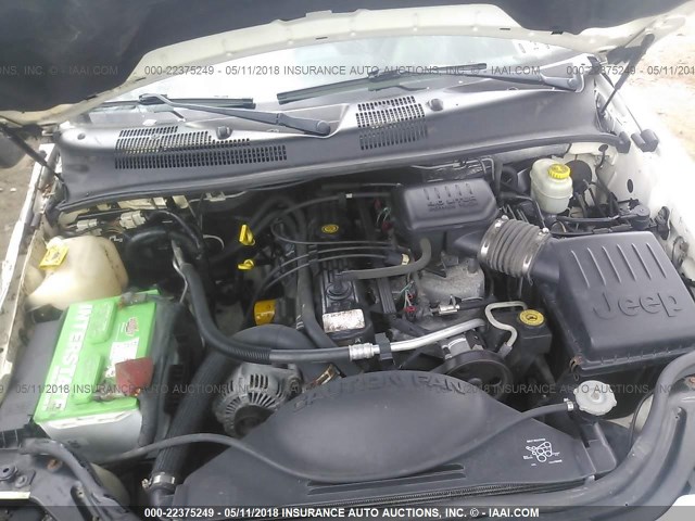 1J4GW48S64C366182 - 2004 JEEP GRAND CHEROKEE LAREDO/COLUMBIA/FREEDOM 白色 照片 10