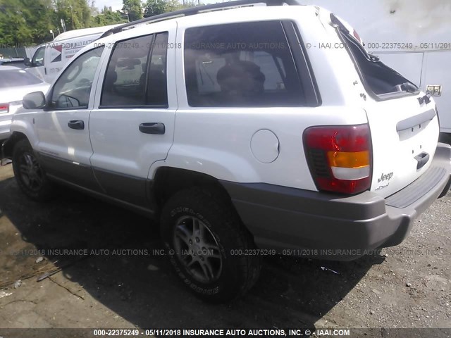 1J4GW48S64C366182 - 2004 JEEP GRAND CHEROKEE LAREDO/COLUMBIA/FREEDOM 白色 照片 3