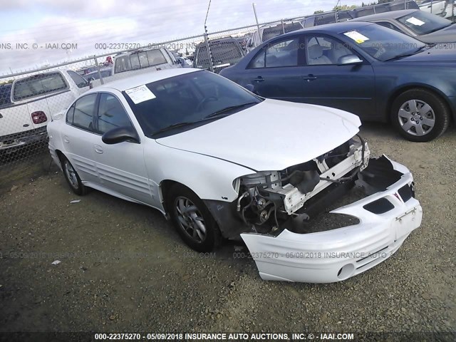 1G2NF52E02C265551 - 2002 PONTIAC GRAND AM SE1 WHITE photo 1