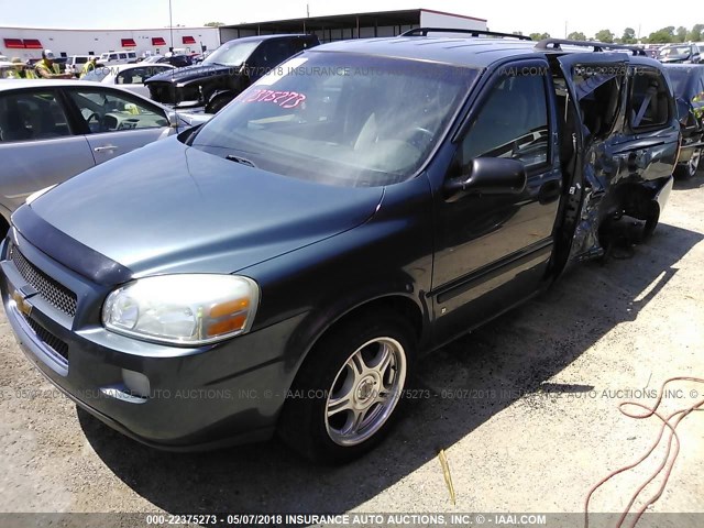 1GNDV23L36D239488 - 2006 CHEVROLET UPLANDER LS TEAL photo 2
