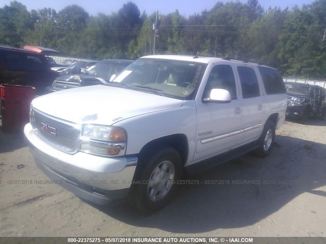 1GKEC16Z65J219561 - 2005 GMC YUKON XL C1500 WHITE photo 2