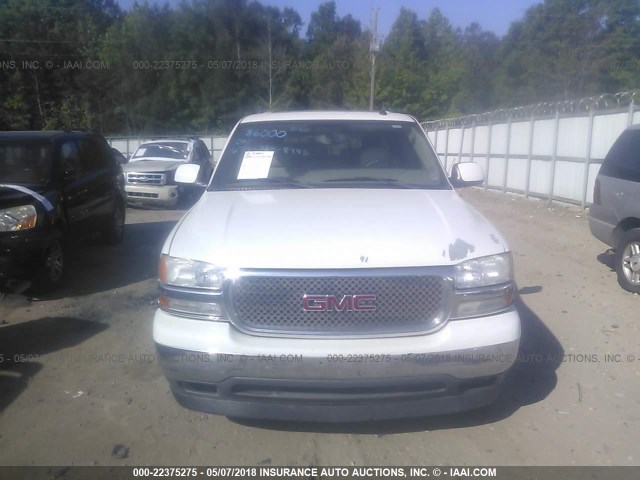 1GKEC16Z65J219561 - 2005 GMC YUKON XL C1500 WHITE photo 6