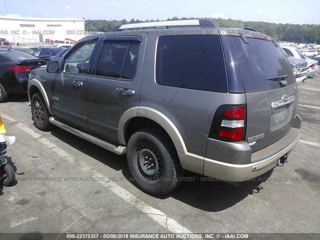 1FMEU74E06UA18147 - 2006 FORD EXPLORER EDDIE BAUER GRAY photo 3