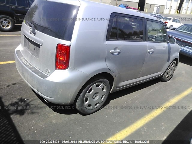 JTLKE50EX91066036 - 2009 TOYOTA SCION XB Silber Foto 4