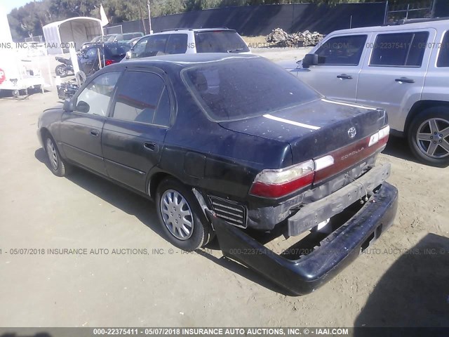 1NXBB02E3TZ437396 - 1996 TOYOTA COROLLA DX GREEN photo 3