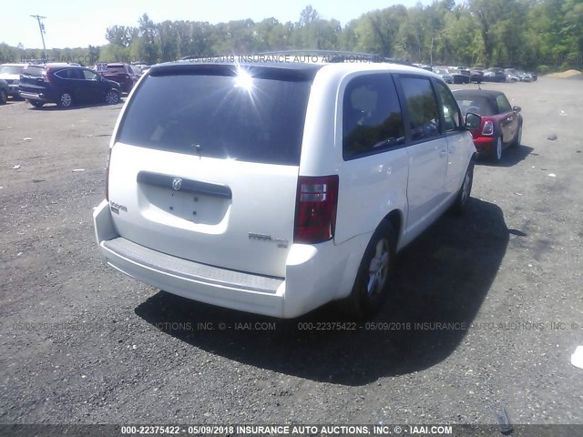 2D8HN44E59R677891 - 2009 DODGE GRAND CARAVAN SE WHITE photo 4