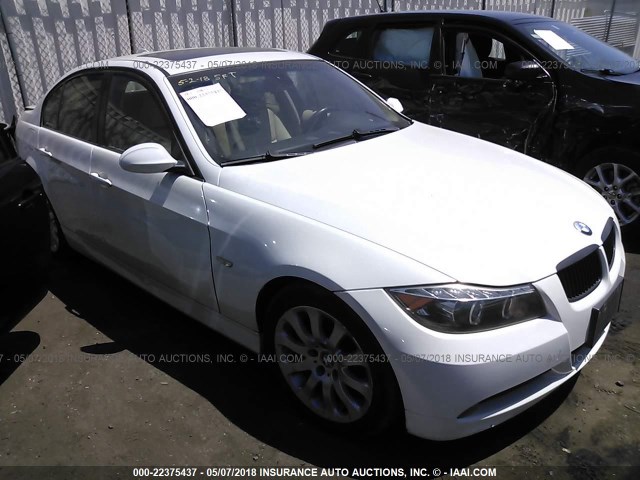 WBAVC53587FZ73830 - 2007 BMW 328 I SULEV WHITE photo 1