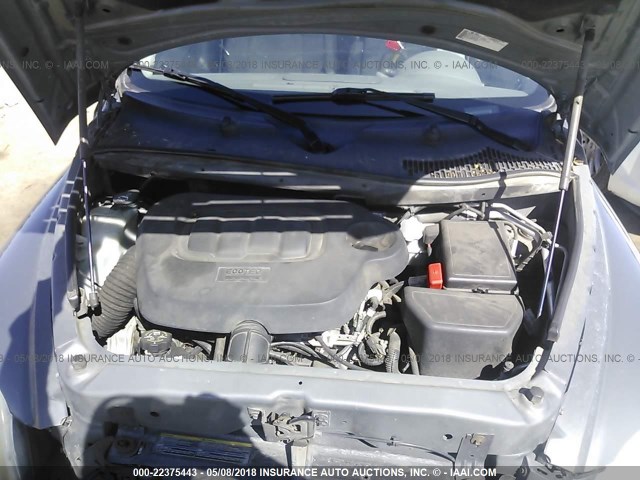 3GNCA13BX9S629680 - 2009 CHEVROLET HHR LS GRAY photo 10