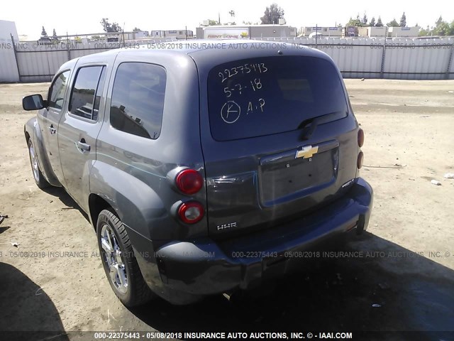 3GNCA13BX9S629680 - 2009 CHEVROLET HHR LS GRAY photo 3