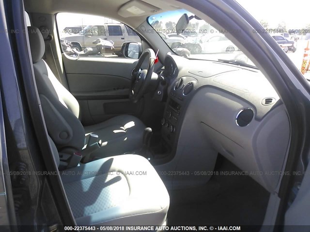 3GNCA13BX9S629680 - 2009 CHEVROLET HHR LS GRAY photo 5