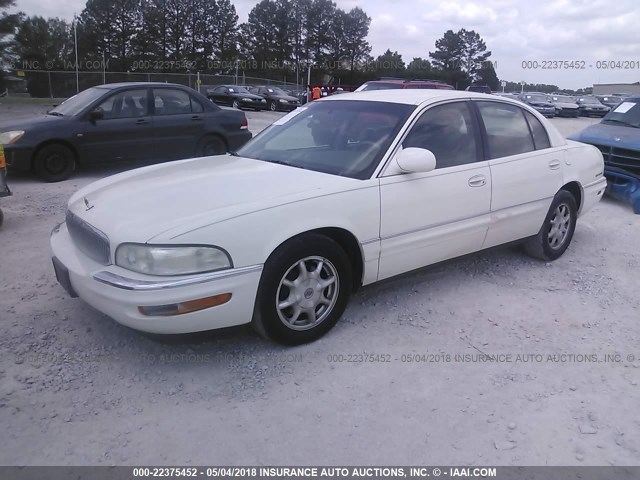 1G4CW54K714238633 - 2001 BUICK PARK AVENUE  WHITE photo 2