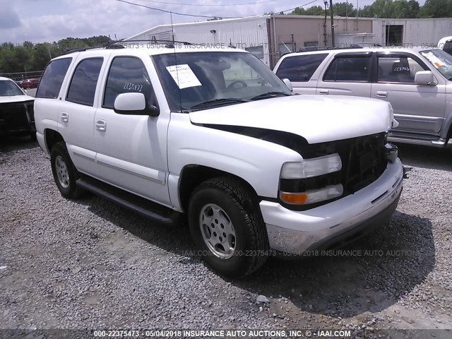 1GNEC13Z44R120518 - 2004 CHEVROLET TAHOE C1500 WHITE photo 1