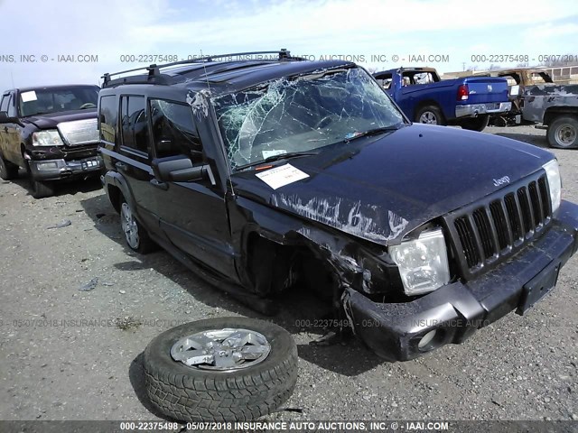 1J8HG48K26C104937 - 2006 JEEP COMMANDER GRAY photo 6