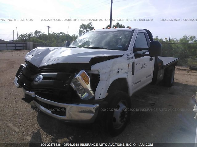 1FDTF4GTXHED60700 - 2017 FORD F450 SUPER DUTY WHITE photo 2