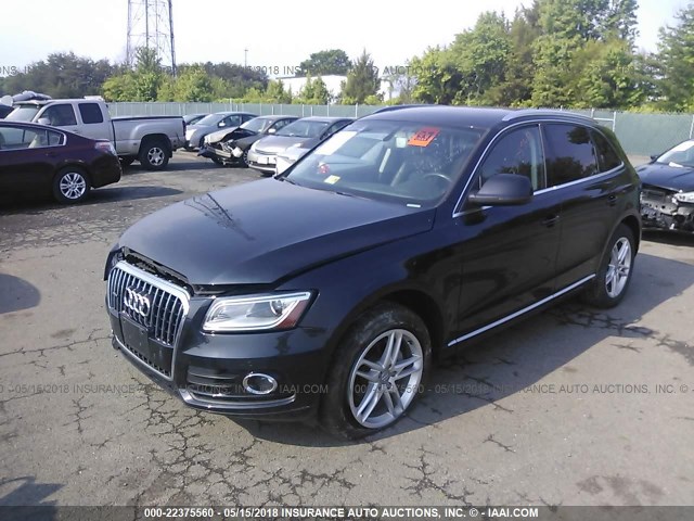 WA1LFAFP6DA017210 - 2013 AUDI Q5 PREMIUM PLUS BLACK photo 2