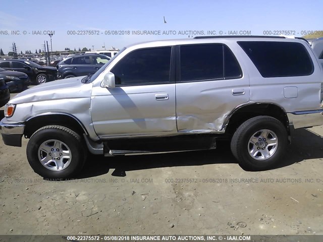 JT3HN86R720379790 - 2002 TOYOTA 4RUNNER SR5 SILVER photo 6