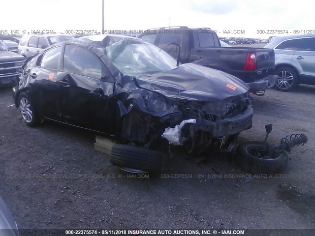 JM1BL1V71C1552925 - 2012 MAZDA 3 I BLACK photo 1