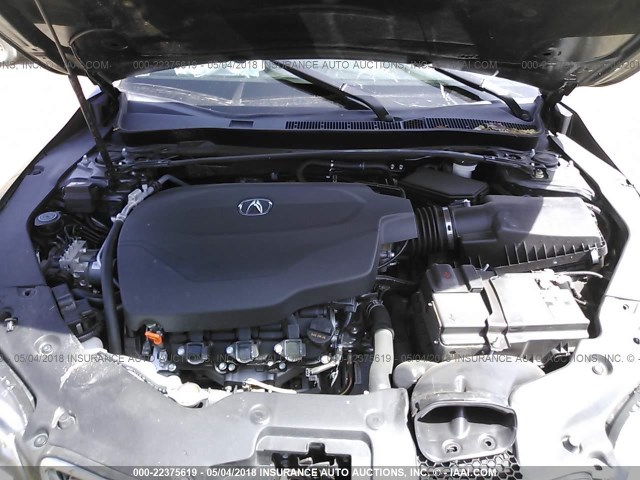 19UUB2F58GA002949 - 2016 ACURA TLX TECH GRAY photo 10