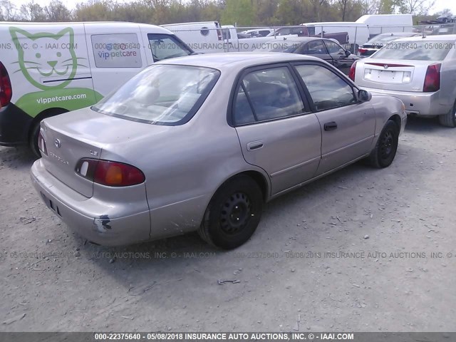 2T1BR18E8XC177450 - 1999 TOYOTA COROLLA VE/CE/LE GRAY photo 4