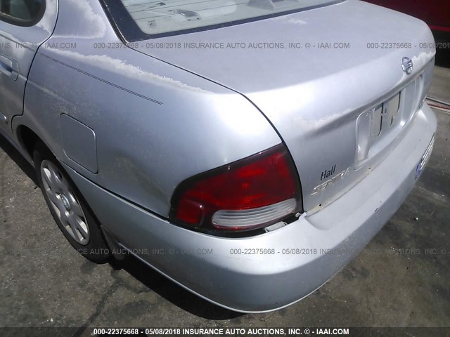 3N1CB51D12L675564 - 2002 NISSAN SENTRA XE/GXE SILVER photo 6