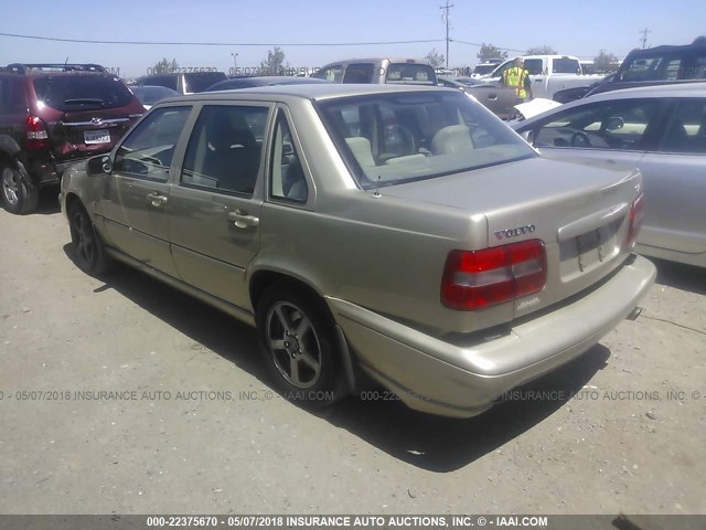 YV1LT56D2X2587029 - 1999 VOLVO S70 GOLD photo 3