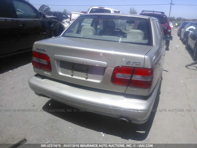 YV1LT56D2X2587029 - 1999 VOLVO S70 GOLD photo 6