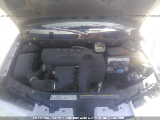 1G8AJ58FX6Z187379 - 2006 SATURN ION LEVEL 2 SILVER photo 10