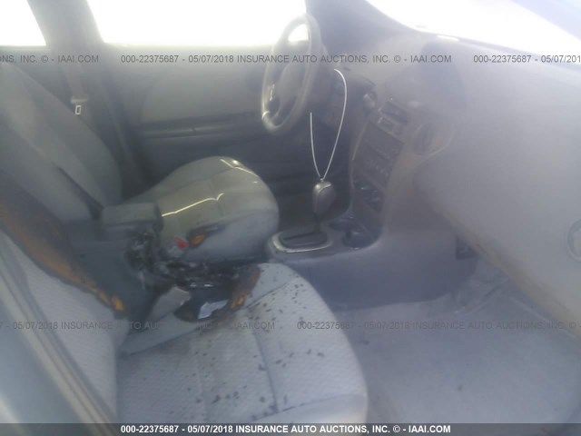 1G8AJ58FX6Z187379 - 2006 SATURN ION LEVEL 2 SILVER photo 5