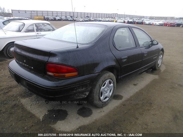 1B3EJ46X9WN295708 - 1998 DODGE STRATUS BLACK photo 4