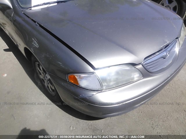 1YVGF22D6X5832054 - 1999 MAZDA 626 ES/LX GOLD photo 6