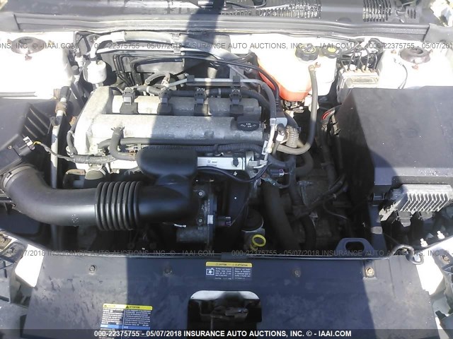 1G1ZS57FX7F189751 - 2007 CHEVROLET MALIBU LS თეთრი ფოტო 10