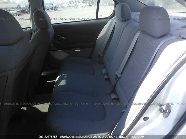 1G1ZS57FX7F189751 - 2007 CHEVROLET MALIBU LS თეთრი ფოტო 8