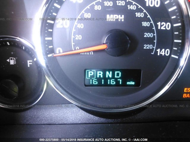 1J8HH48K27C700984 - 2007 JEEP COMMANDER BLACK photo 7